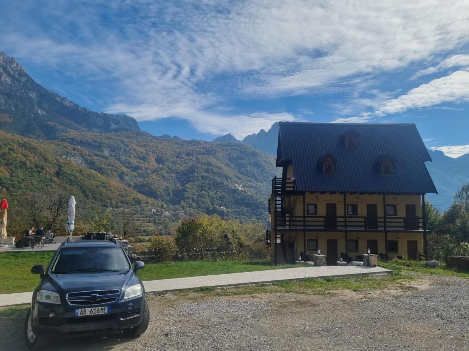 Theth Kompleksi Gjoni Exteriör bild